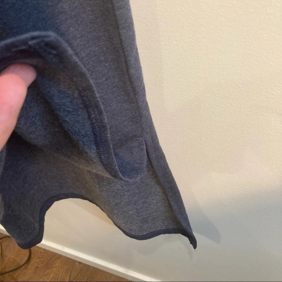 LA VIE EN ROSE Sz L La Vie En Lounge Kangaroo Pocket Hooded Long Tunic NEW - Picture 14 of 14